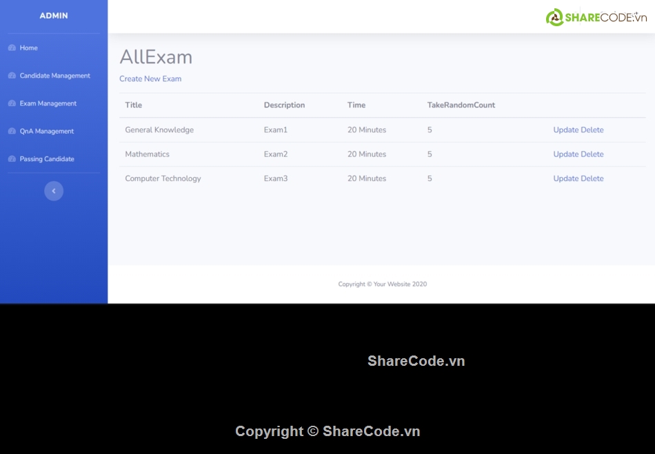 mvc asp.net,Phần mềm quản lý bài test,Web làm bài test,Đồ án làm bài Test